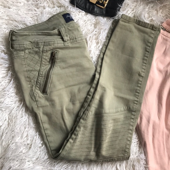 American Eagle Outfitters Pants - AE Moto Ankle Pants